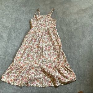 Old Navy, Floral, Brown and Beige